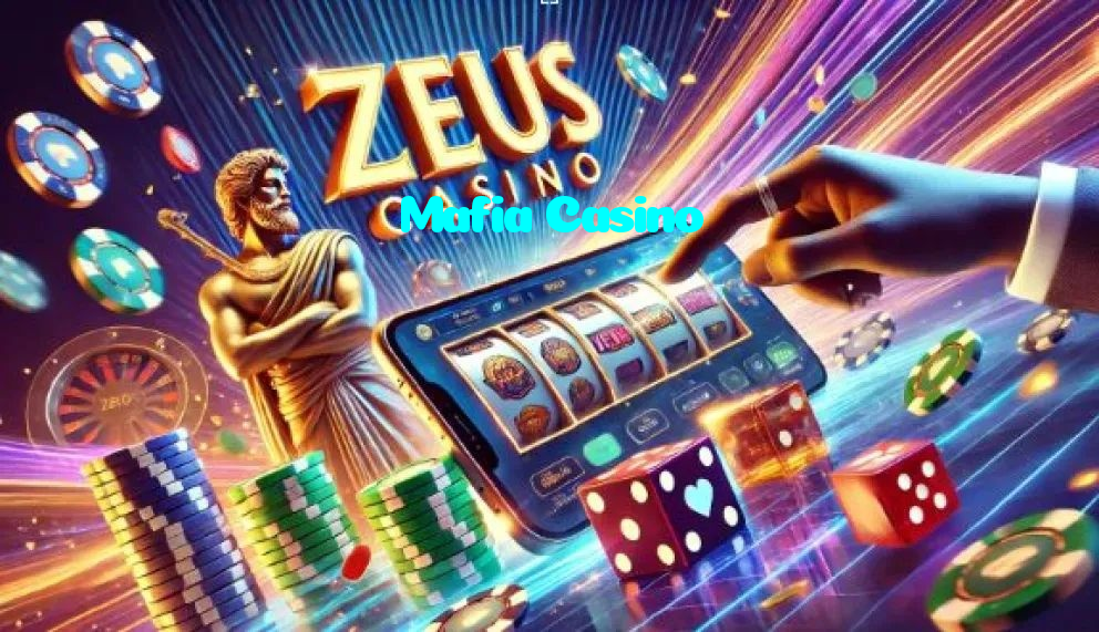 Mafia Casino casino presented on mobile device in Pakistan with slots and live games
